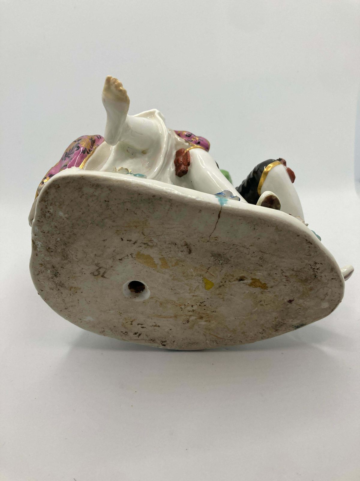 6900.0 18th Century Meissen Porcelain Figurine, 'Pair Of Lovers',  Model No 571 photo
