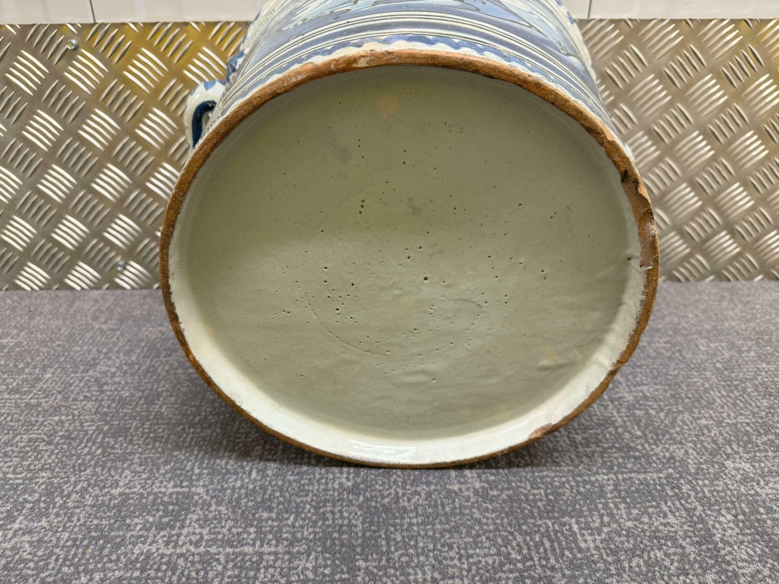 18th Century Nevers Faience 'Pot A Oranger' photo vinterior