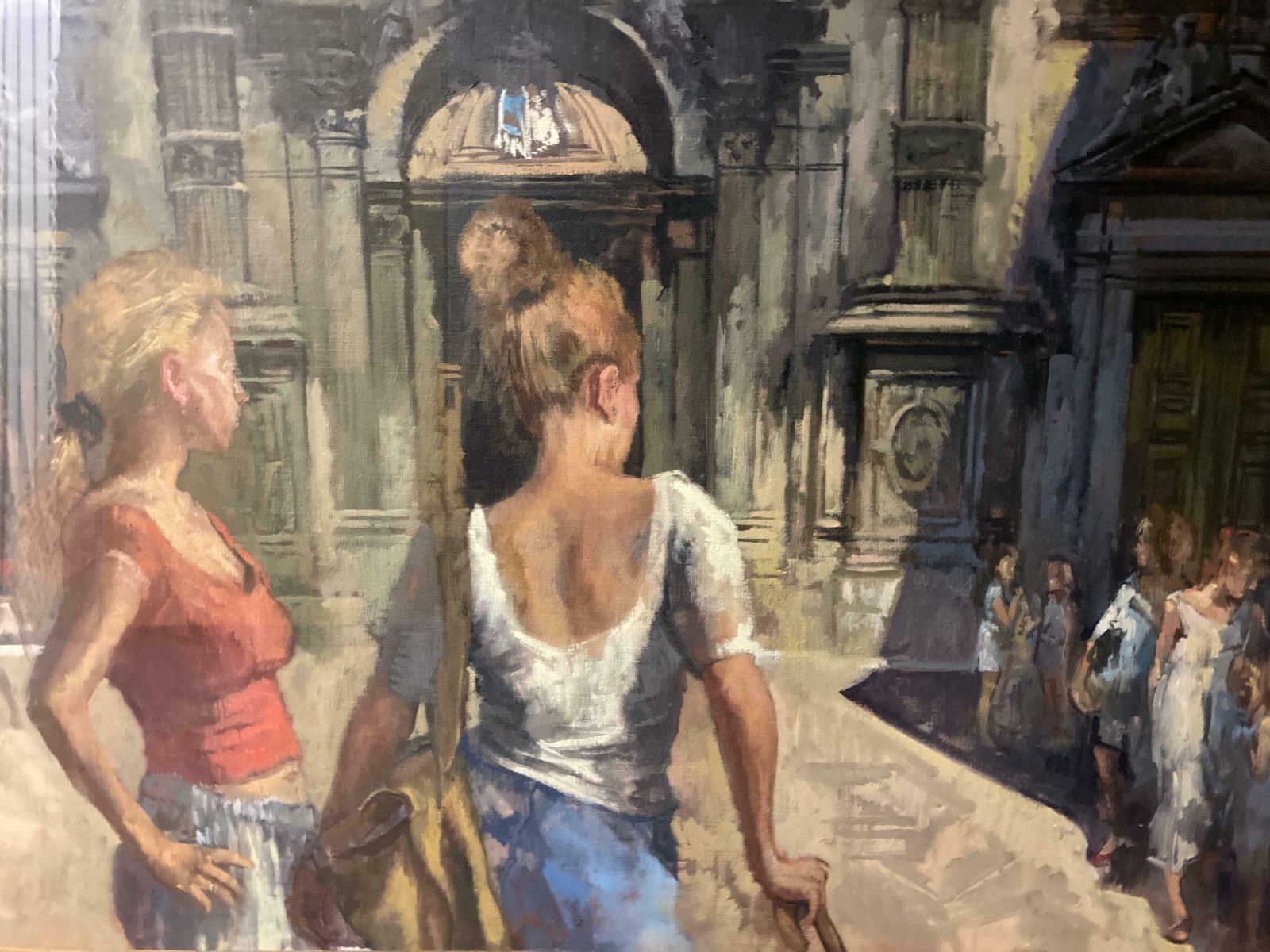 At San Moise, Late Afternoon By Peter Kuhfeld (B 1952) photo for sale