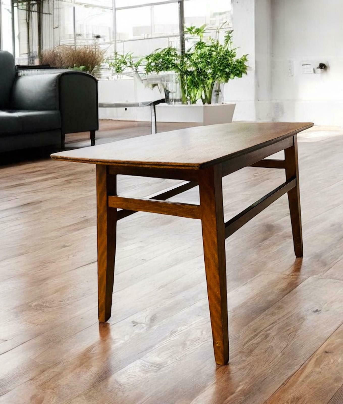 Mid Century Modern Teak Coffee Table By Cresta photo furniture