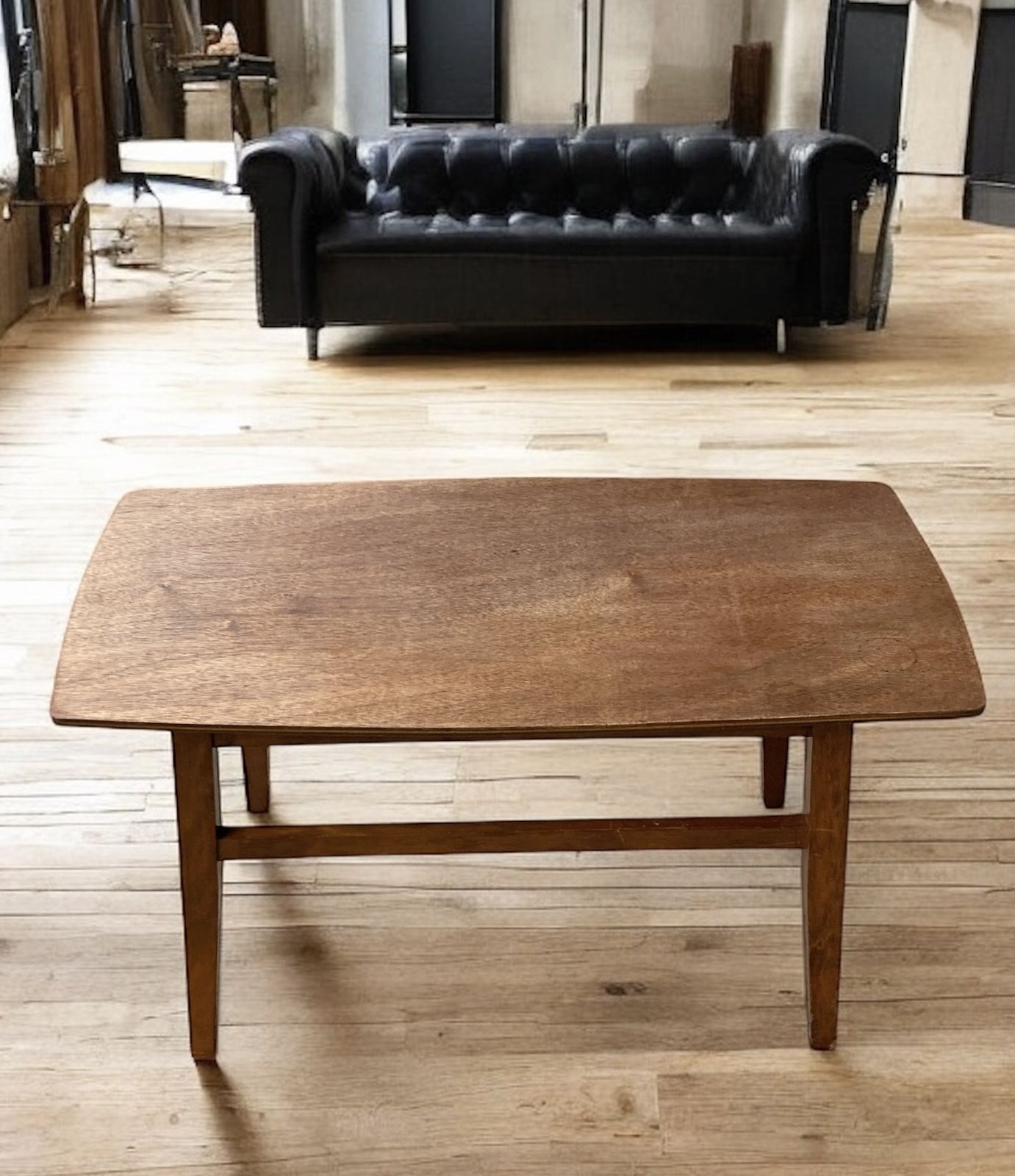 Mid Century Modern Teak Coffee Table By Cresta photo vintage