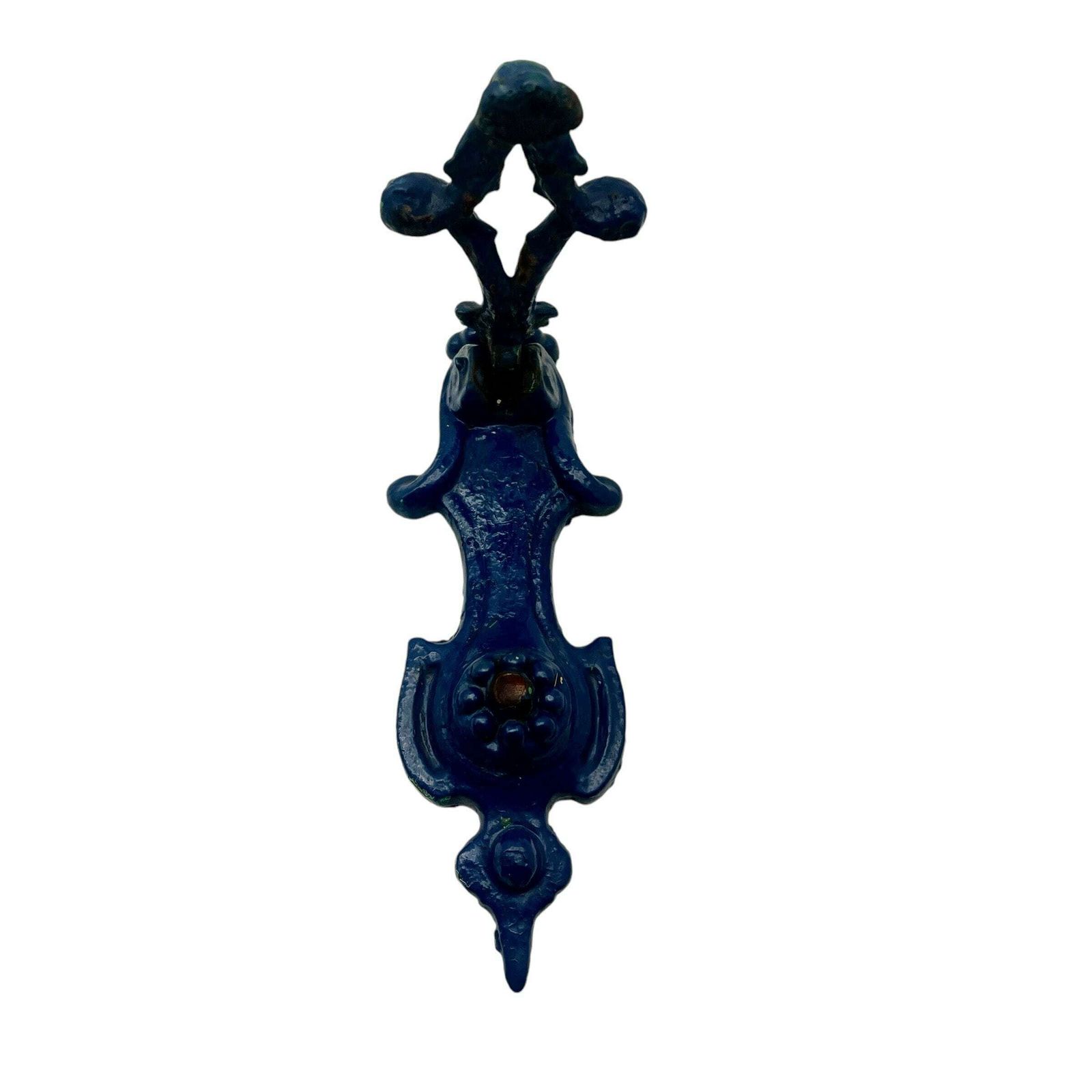 Antique Victorian Kendrick Cast Iron Door Knocker   Door Furniture   Home Decor photo for sale
