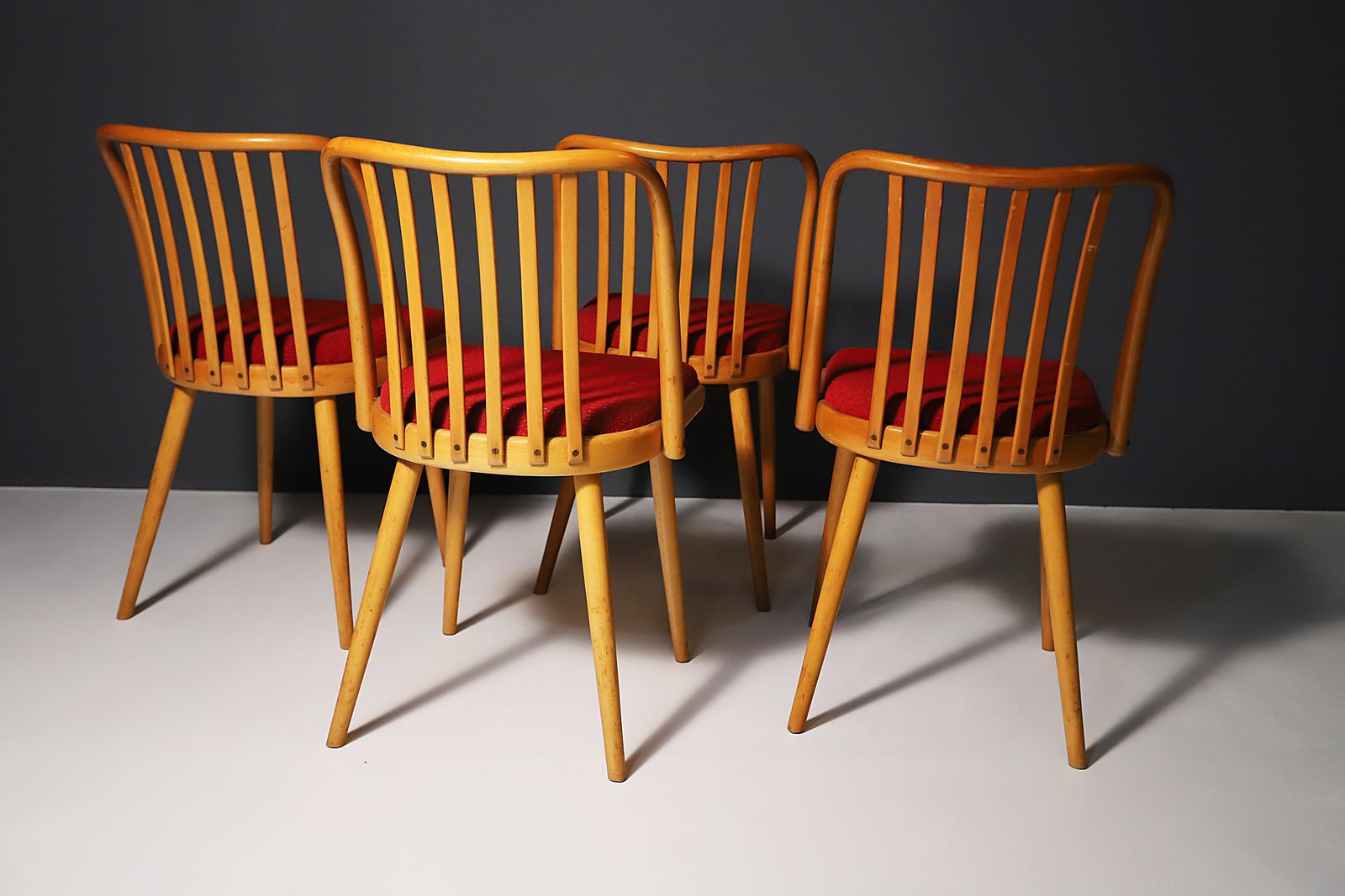 Mid Century Dining Chairs By Antonín šuman, 1960s, Set Of 4 photo Furniture