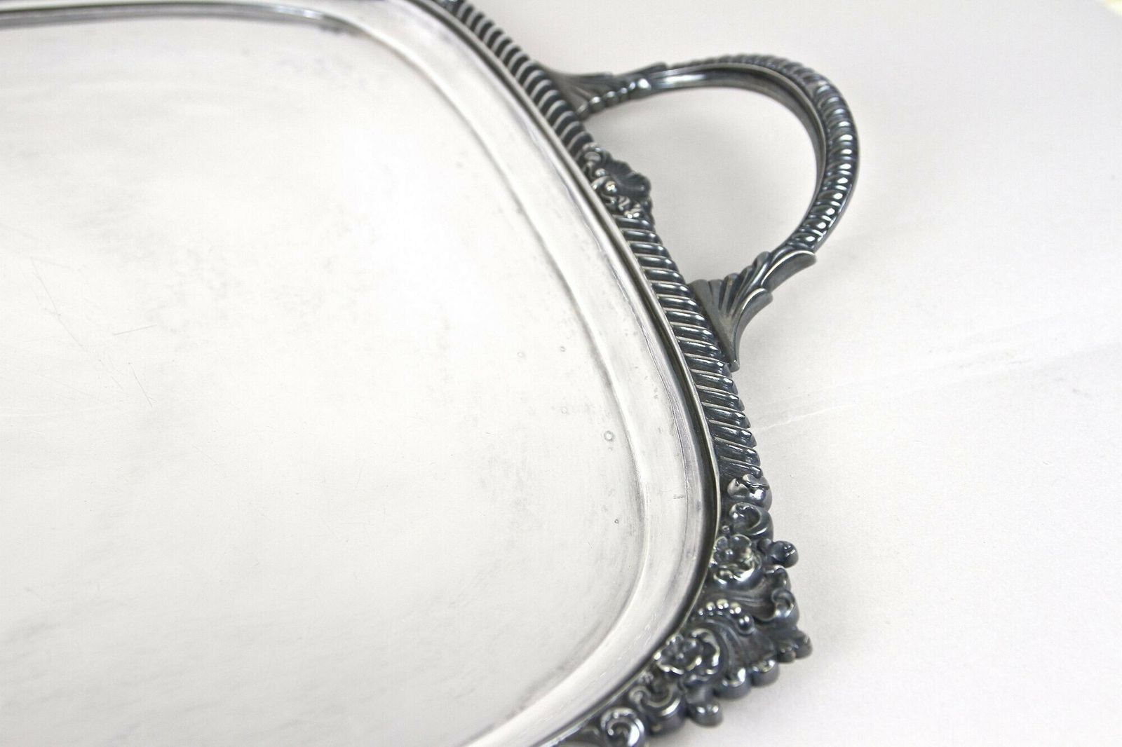 Silverplated Sheffield Coffee & Tea Service By Edward With Tray, Uk Ca. 1920 photo Home Decor