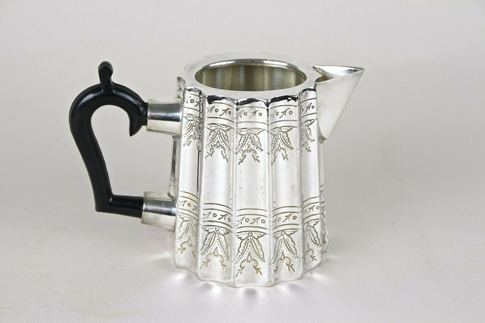 photo buy Silverplated Sheffield Coffee & Tea Service By Edward With Tray, Uk Ca. 1920