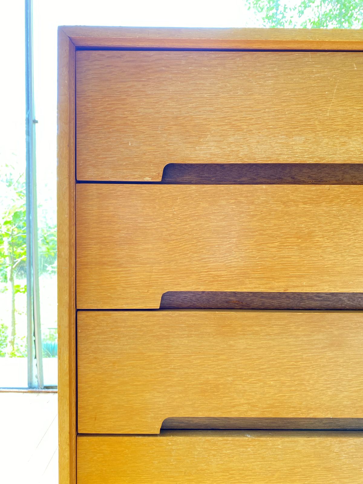 Furniture Mid Century Modern Chest Of 4 Drawers By John And Sylvia Reid For Stag photo