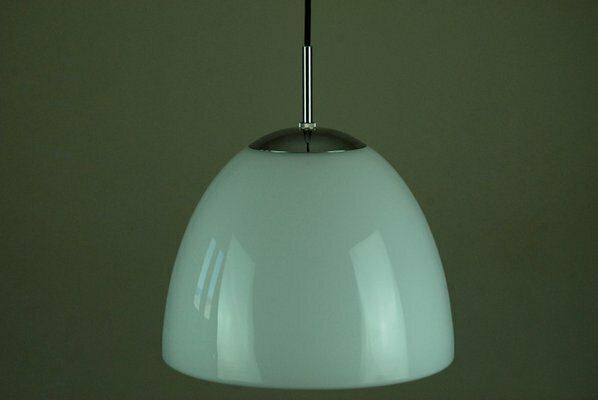 photo furniture Delta Klokkependel Pendant Lamps From Louis Poulsen, Denmark, 1967, Set Of 2