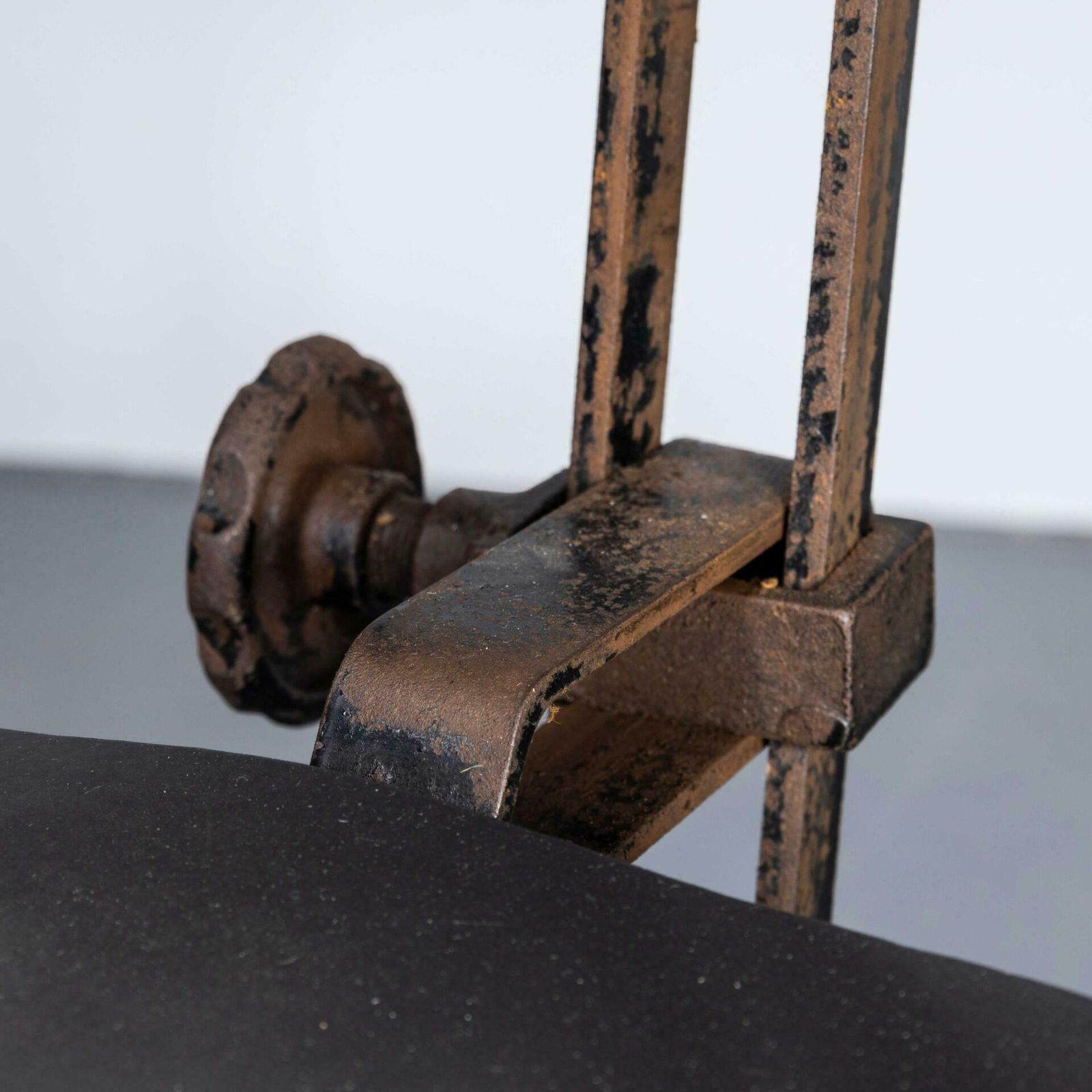 photo for sale 1920’s English Industrial Swivelling Machinists Chairs – Pair