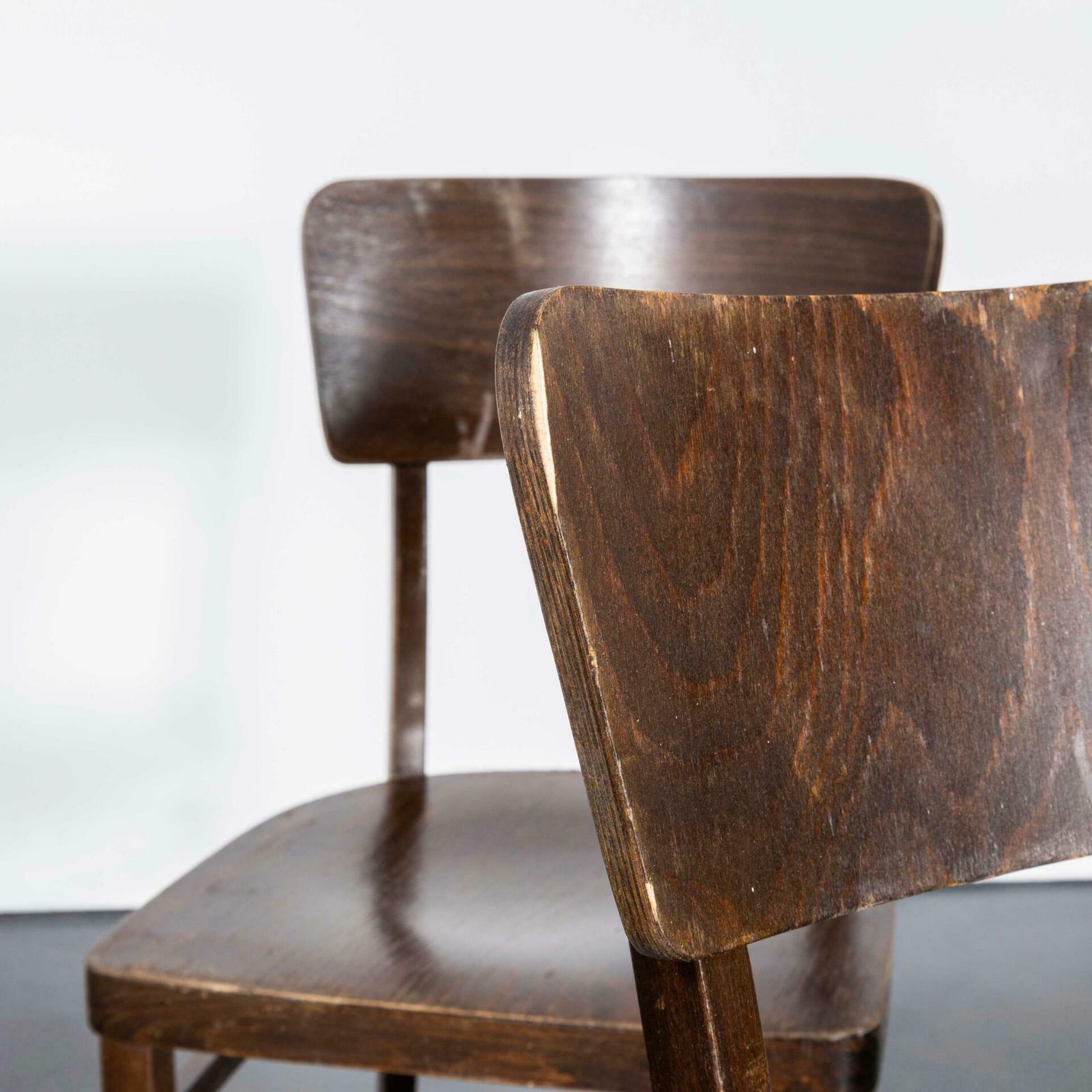 1960’s Bentwood Debrecen Simple Framed Dining Chairs – Set Of Four photo vinterior
