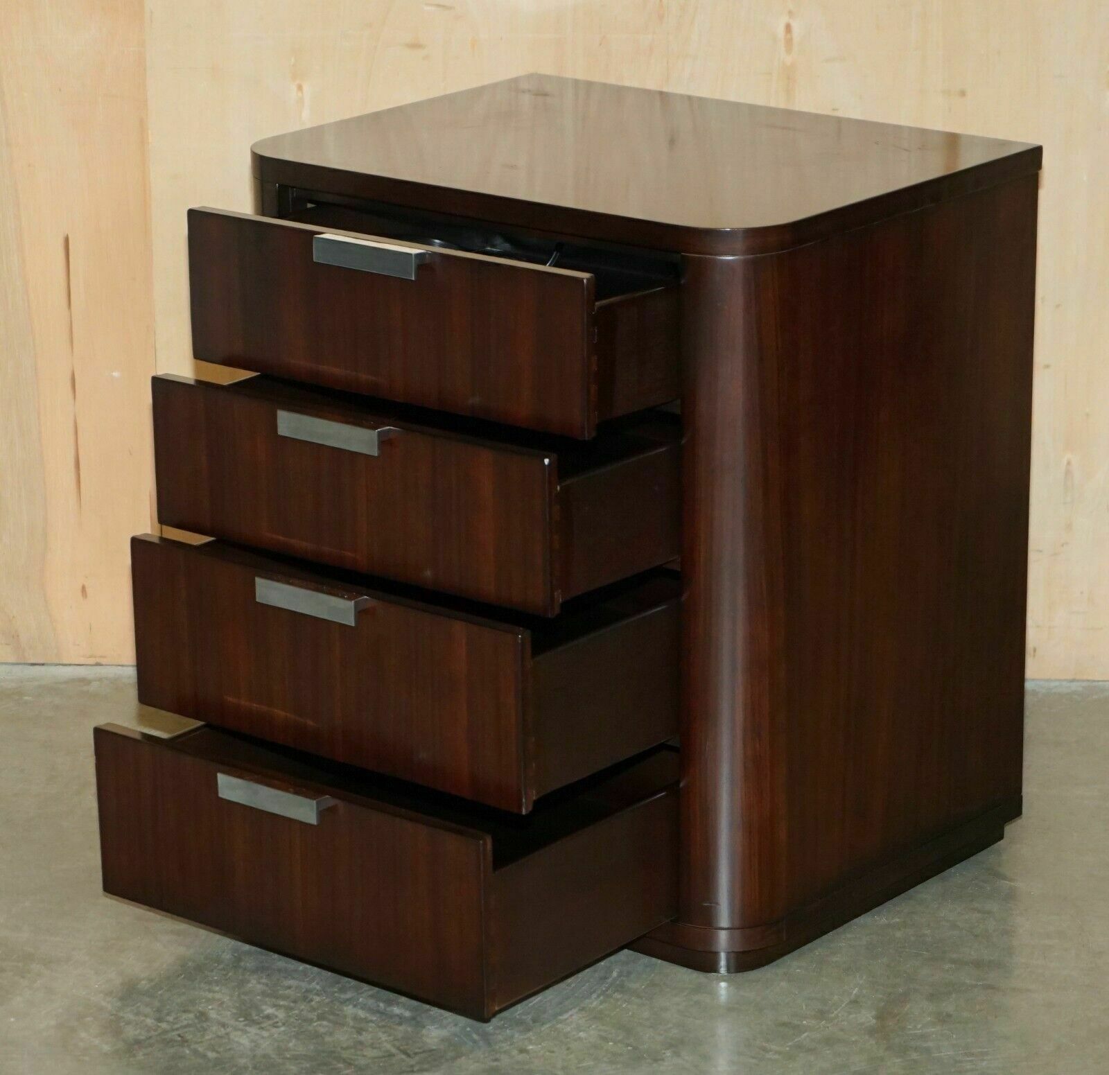 photo buy Stunning Ralph Lauren Rrp £10,450 Metropolis Chest Of Drawers Built In Power