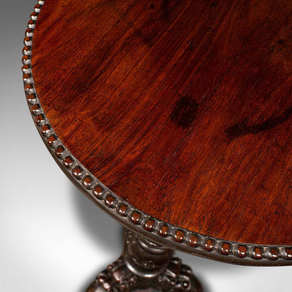 Antique Campaign Torchere, English, Side Table, Planter Stand, William IV, 1835 photo buy