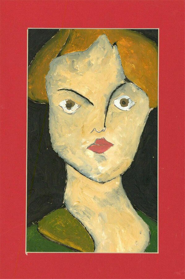 Ben Carrivick Contemporary Oil, The Stare II photo furniture