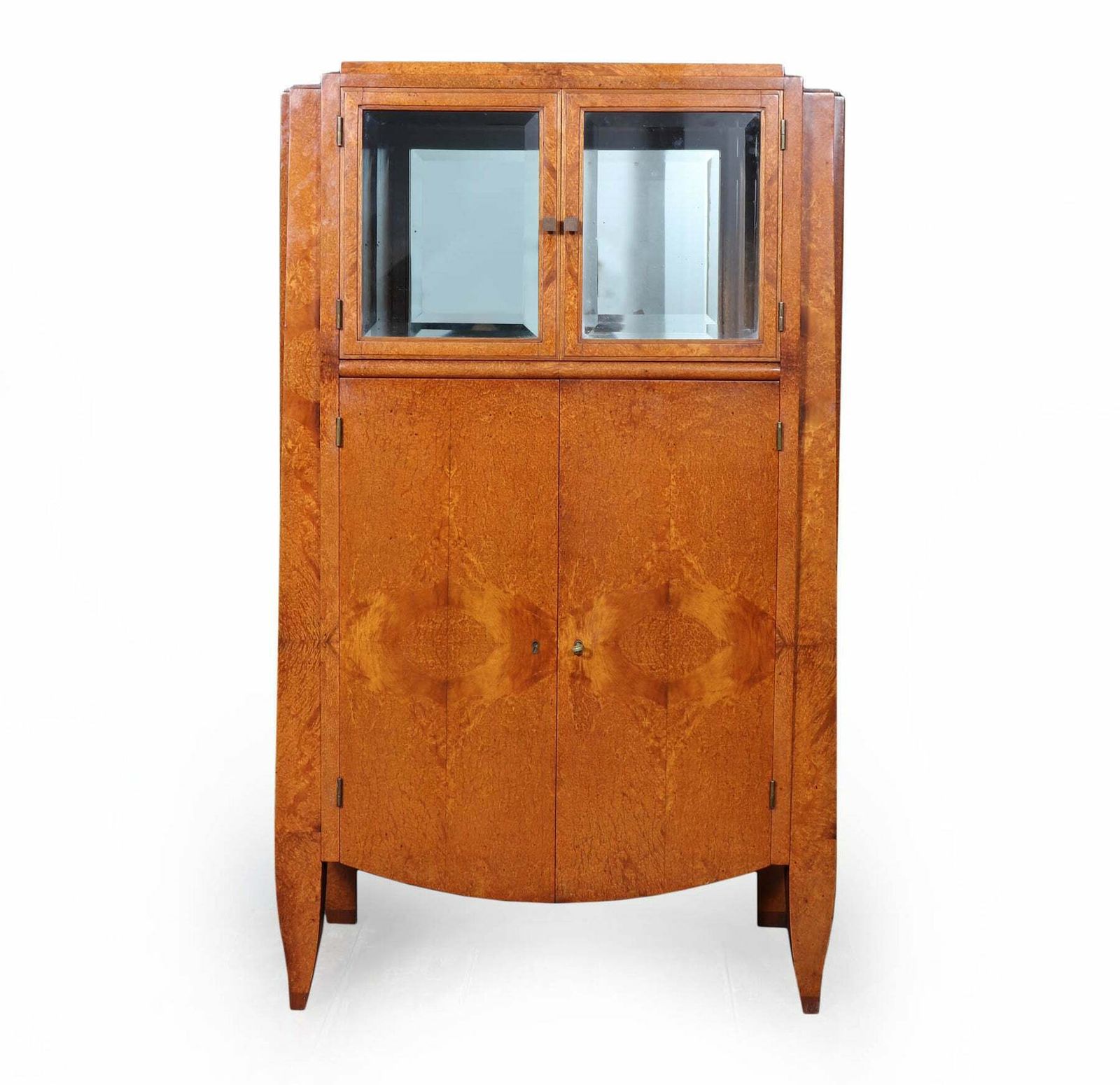 French Art Deco Cabinet In Amboyna By André Arbus photo for sale