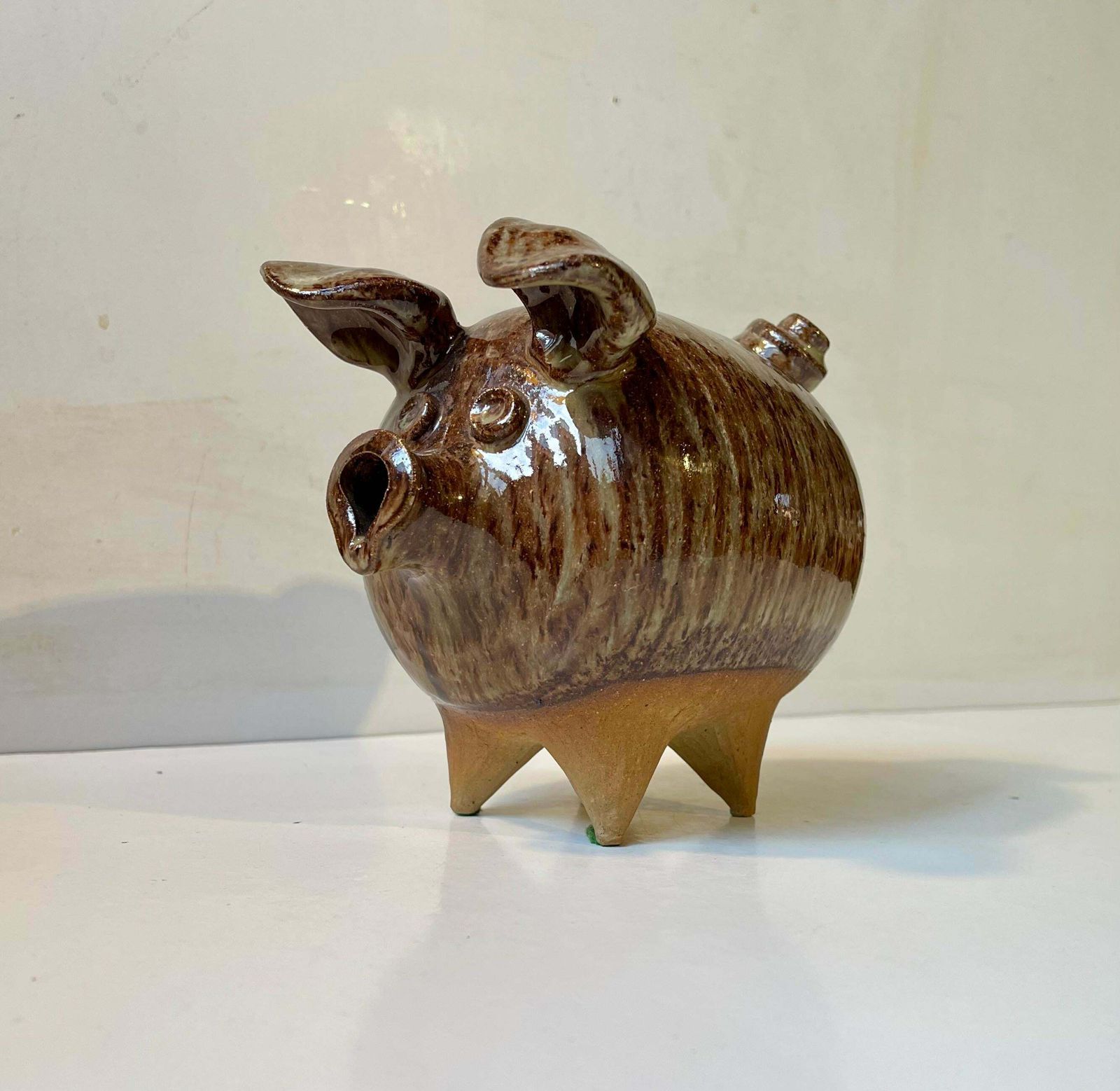 Danish Midcentury Stoneware Money Piggy Bank By Per Steffen Petersen, 1970s photo buy