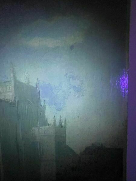 photo furniture Wakefield Cathedral, Yorkshire – Original Oil Painting Attributed To John Cawthorn