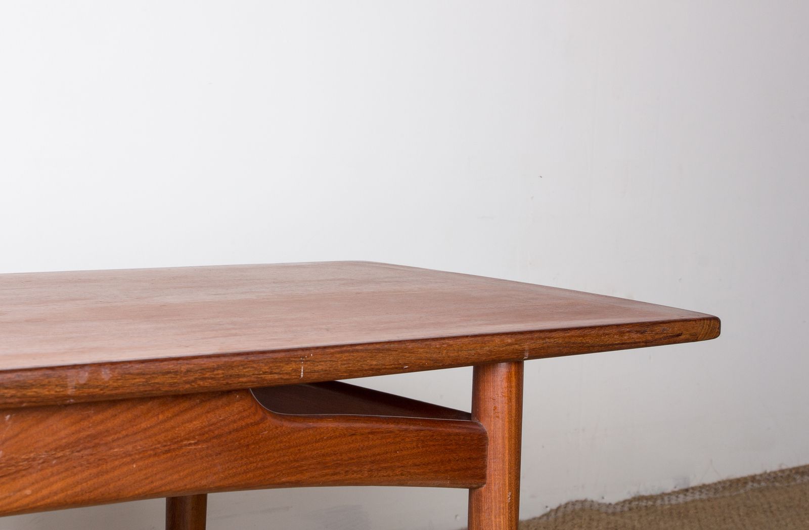 Table basse danoise en teck He Mobler, 1960 photo vinterior