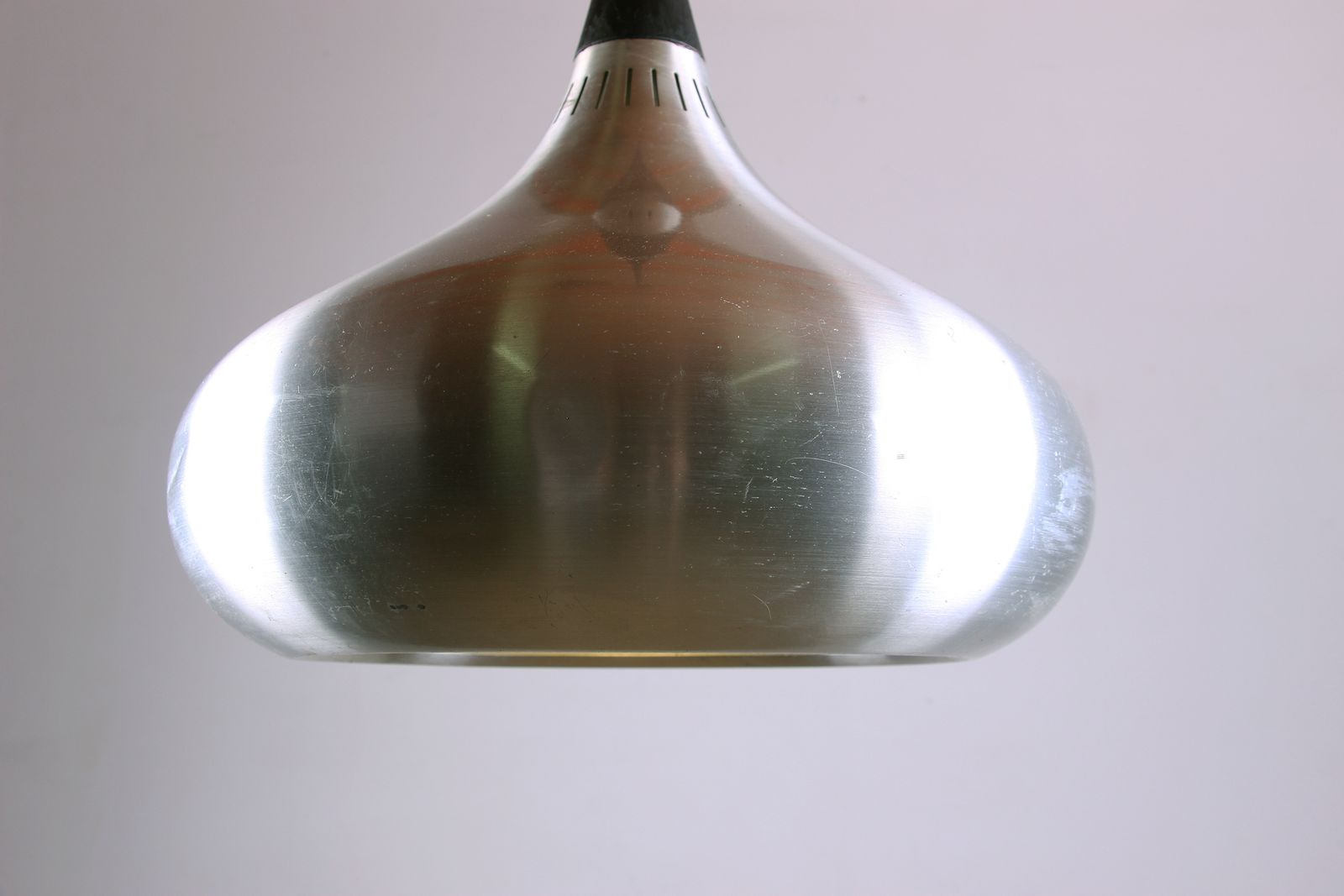 Grande suspension en métal chromé, modèle Orient par Jo Hammerborg pour Fog & Morup, 1960. photo buy