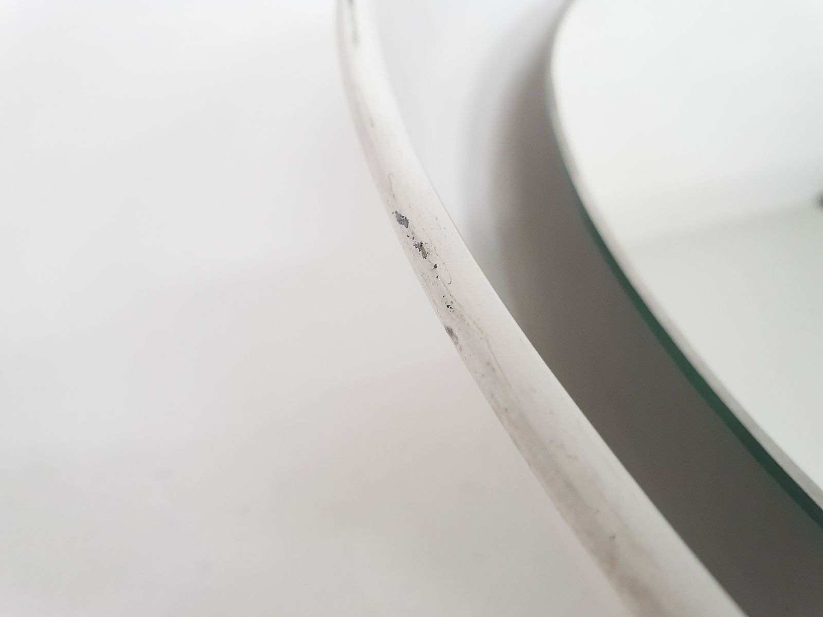Poul Henningsen For Louis Poulsen Mirror With Back Light, Denmark 1960's photo vintage