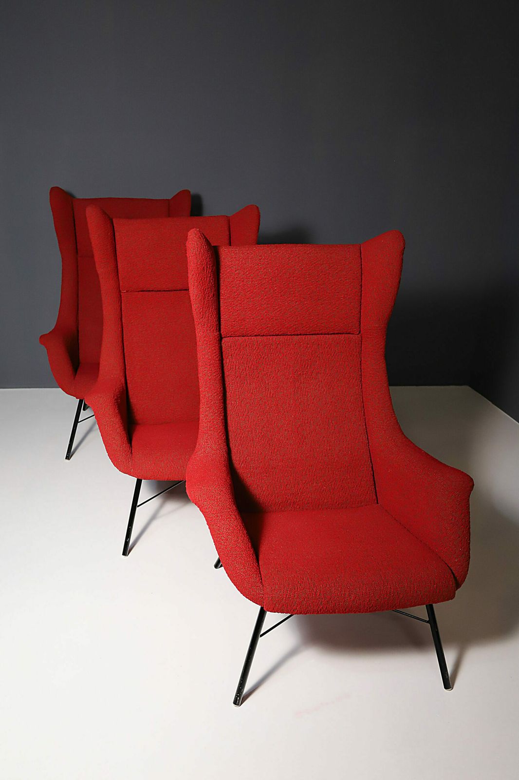 Wingback Armchairs By Navrátil & Sépová , 1960´S, Czechoslovakia, Price Per Piece photo 1168.0