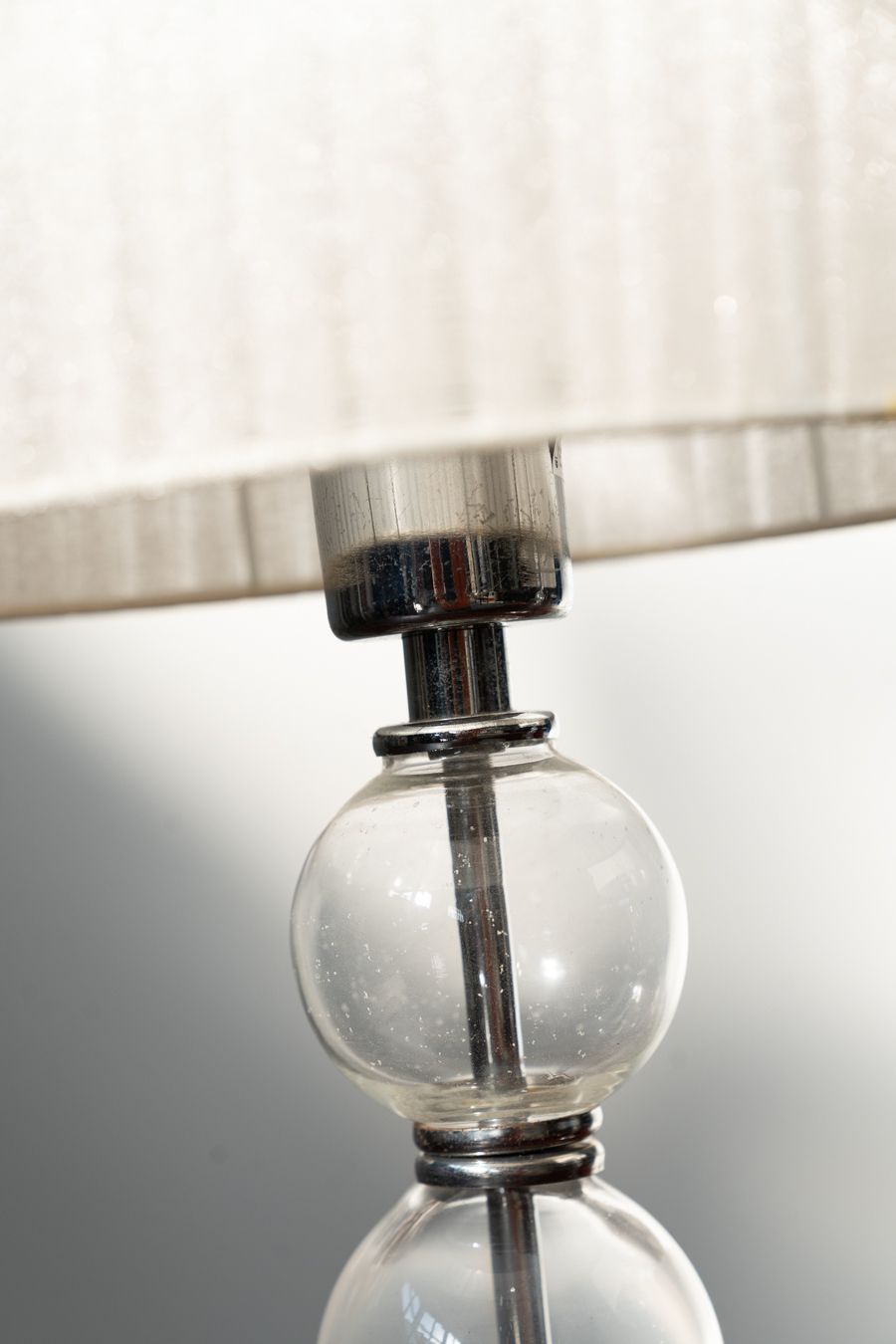 photo furniture Pair Of Modern Table Lamps By Iderl Lux, 2020 – Elegant Glass Design