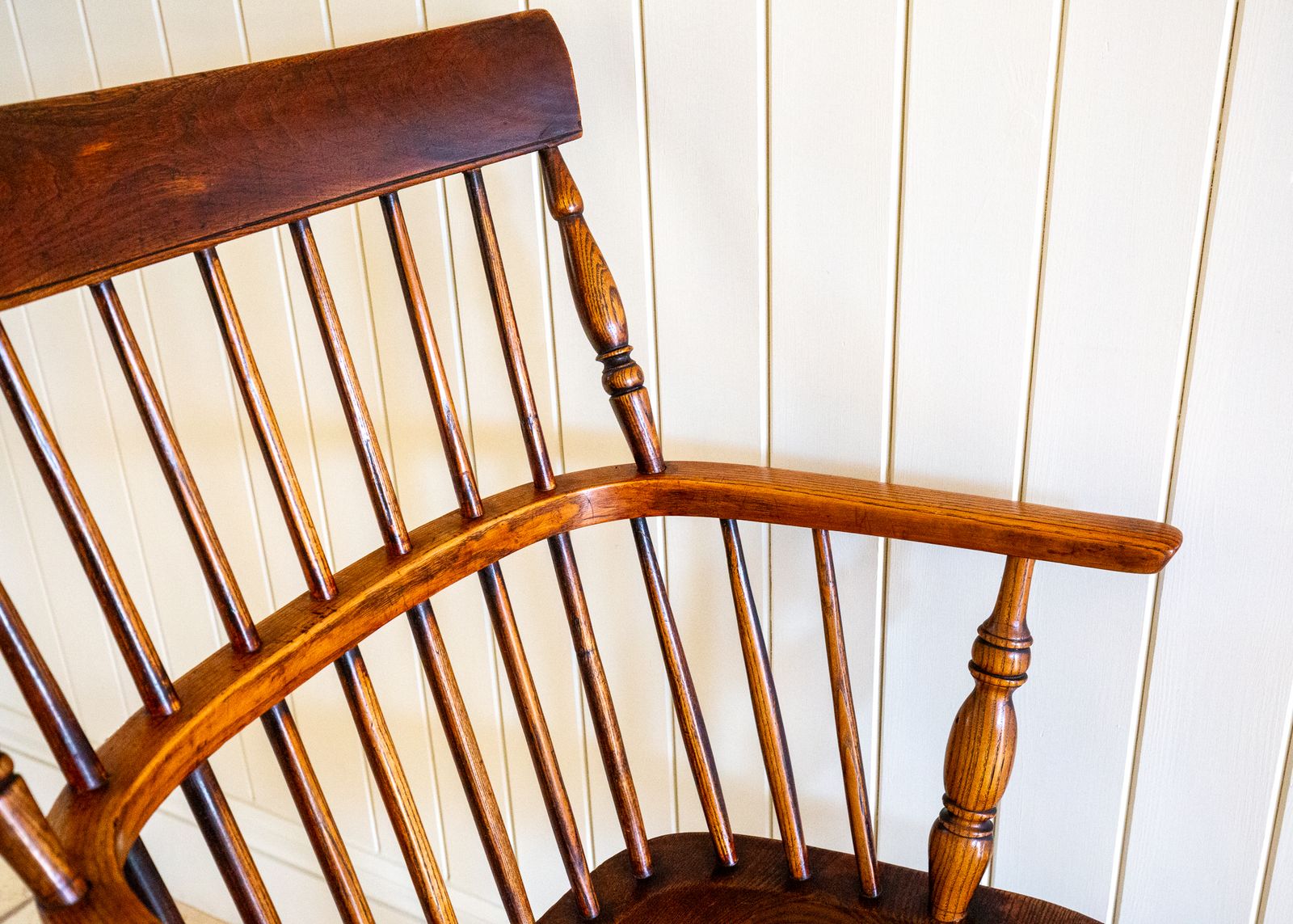995.0 Lincolnshire Windsor Chair Comb Back Chair 1840 Early Victorian 1800s Country House Farmhouse Interior Fireside Armchair Camm Marsh photo