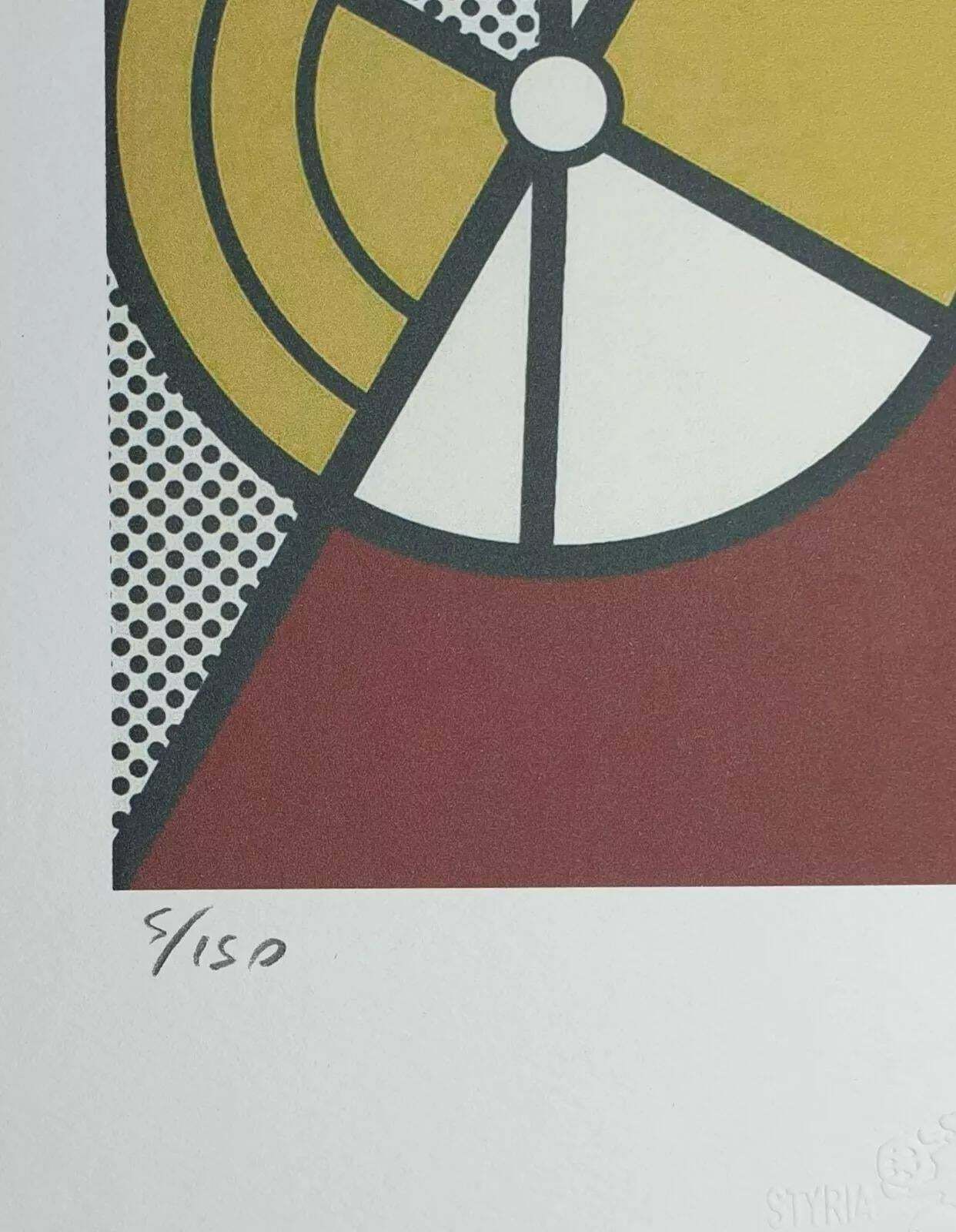 1980s Roy Lichtenstein "Salute To Aviation" Limited Edition Lithograph photo for sale