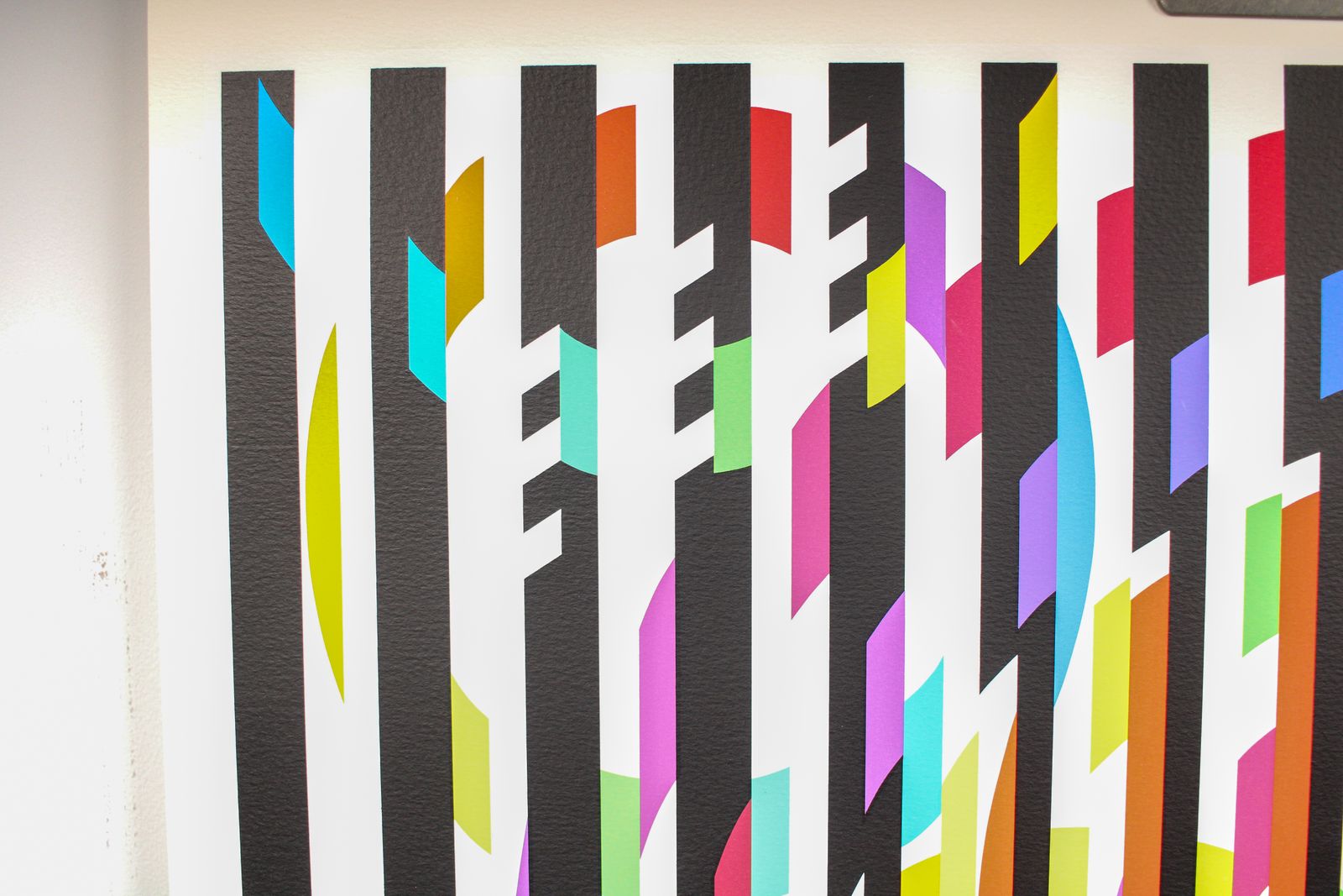 An Original Lithograph By Yaacov Agam 'Message Of Peace 1988 Olympics' photo 1500.0