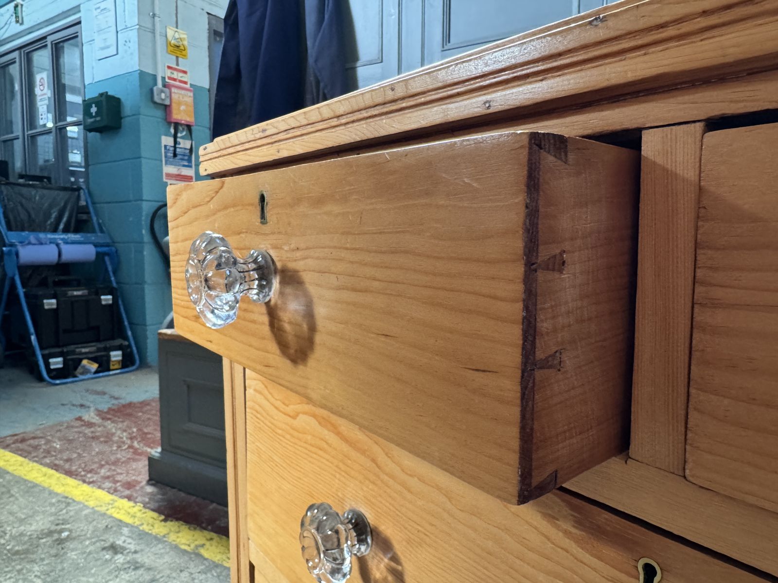 A Lovely 2 Over 2 English Chest Of Drawers photo for sale