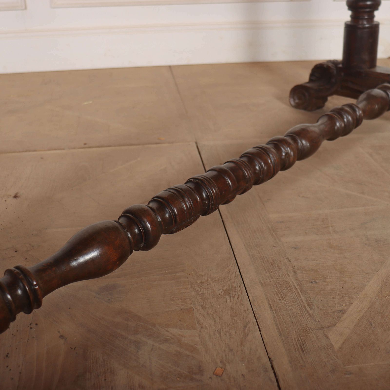 Spanish Walnut Trestle Table, 1700s photo Furniture