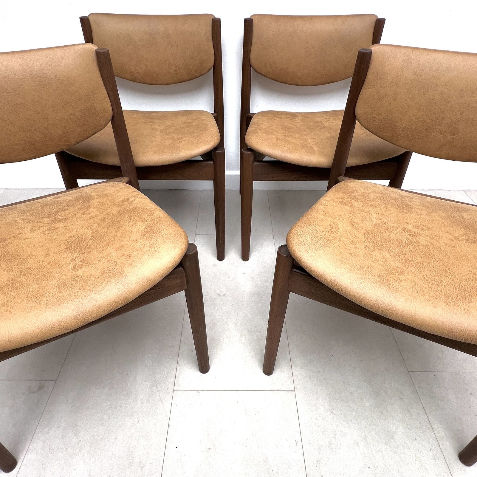 Danish Dining Chairs By Finn Juhl photo for sale