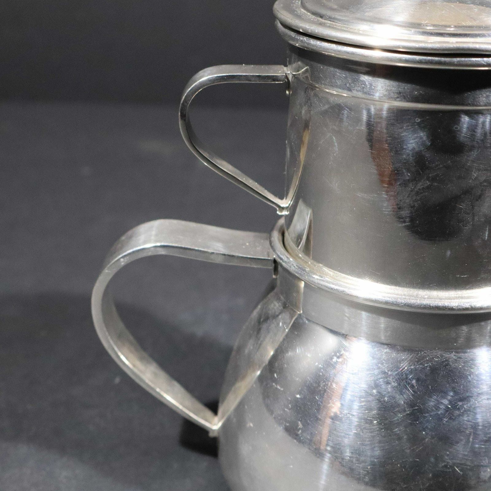 photo furniture Art Deco Drip Coffee Pot, Alfenide Tea Pot, Wiskemann Brussels