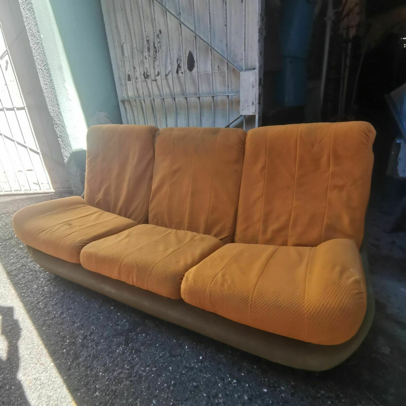 Atlantis Czech Vintage Space Age Sofa Mcm Lightweight Unique Seating 3 Seater photo 550.0