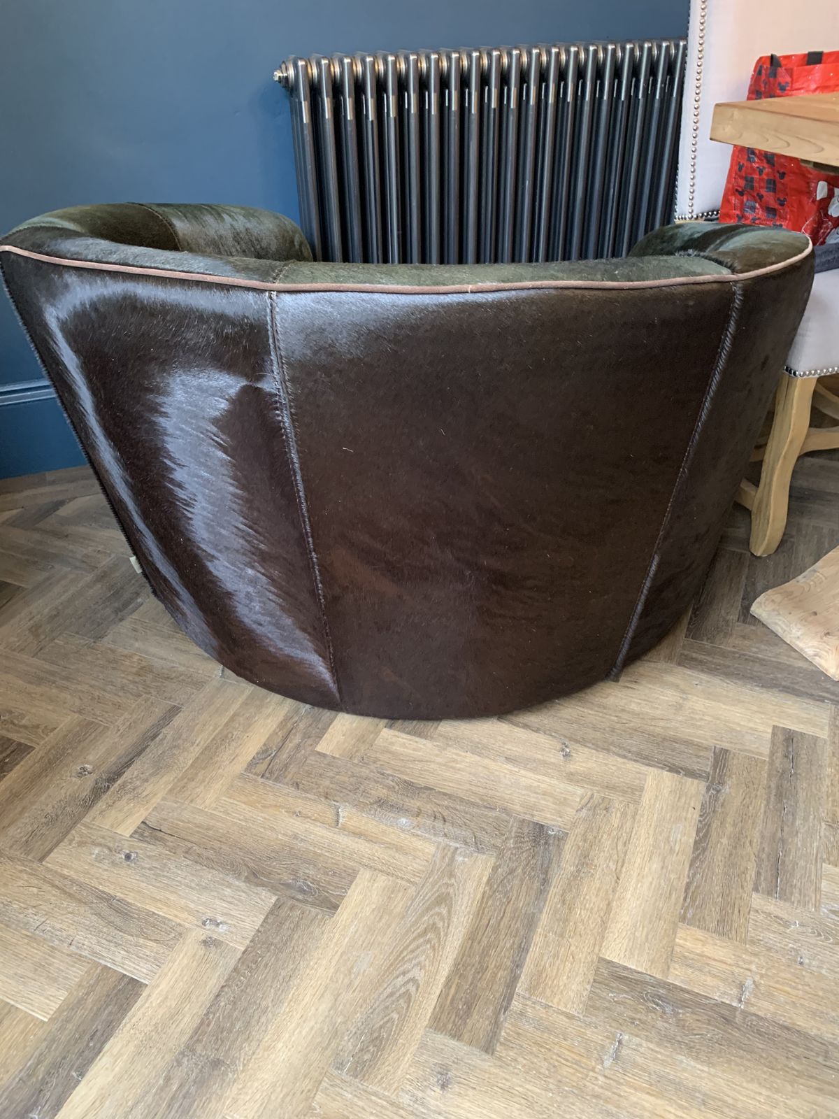 Stone International Occasional Chair photo for sale