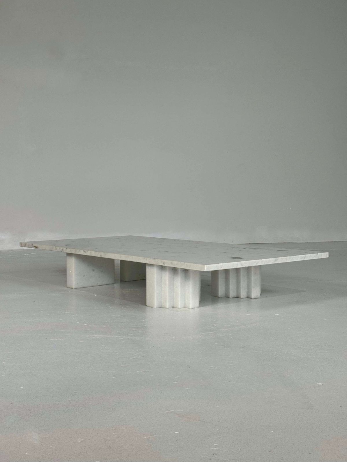 photo for sale White Carrara Marble Coffeetable