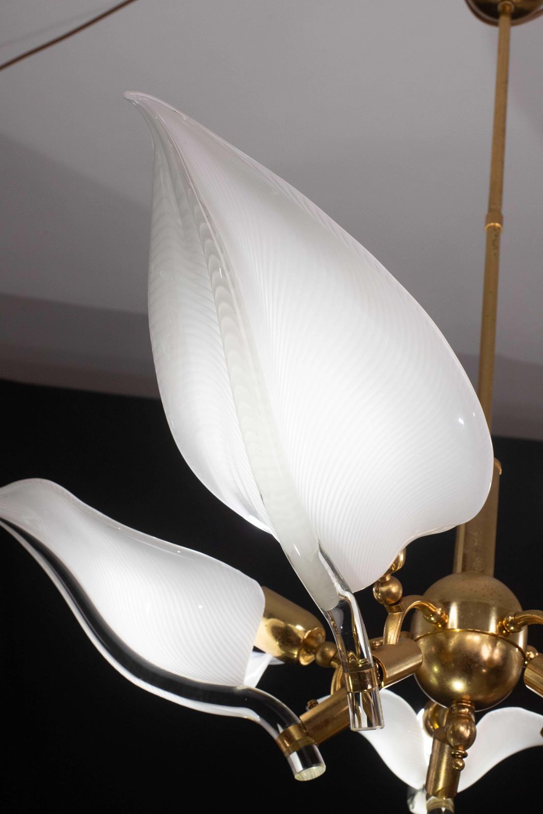 Elegant Chandelier Franco Luce For Seguso, Murano Glass, 1970s photo 3417.0