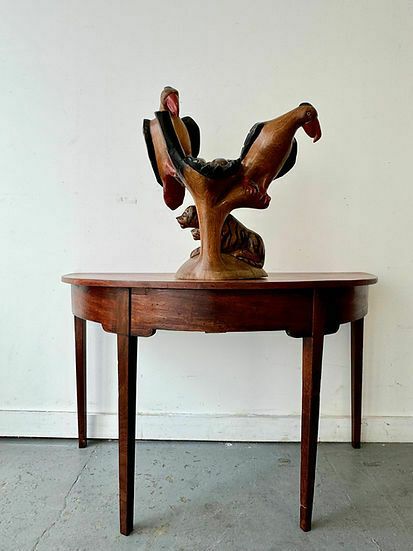 photo for sale Large Wooden African Bird Sculpture