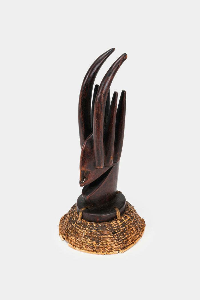 Headdress "Chi Wara", Bamana Volk, Mali, Africa, 30s photo furniture