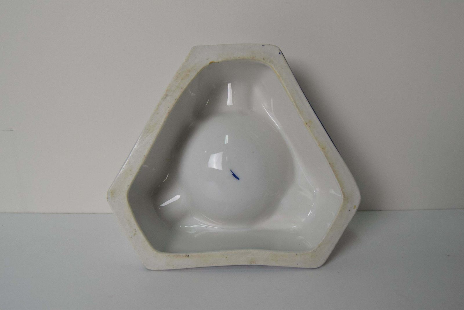 Art Deco Porcelain Advertising Ashtray Püschner Bitter, 1920's. photo vintage