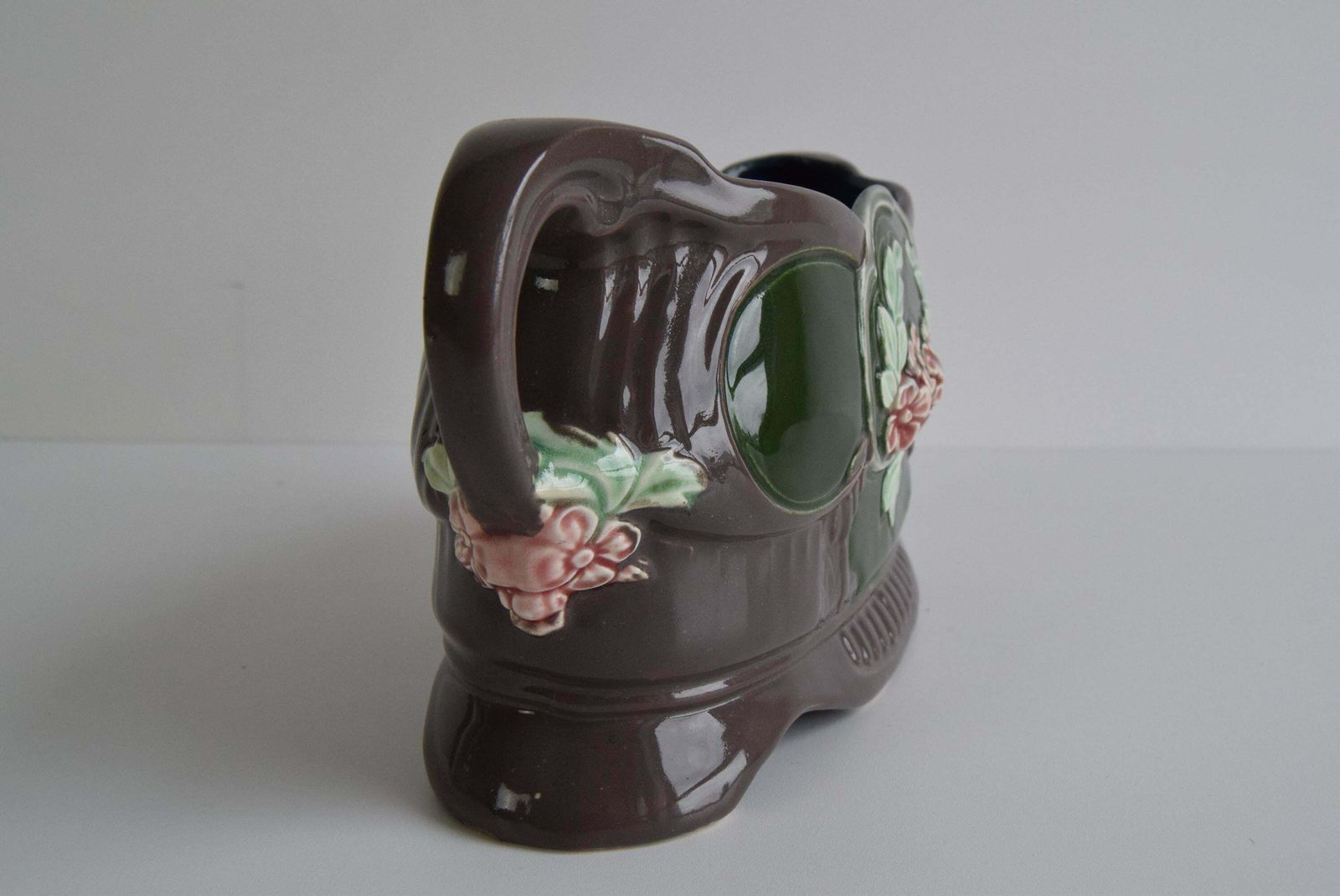Ceramic Art Nouveau Jardiniere, Around 1900 photo buy