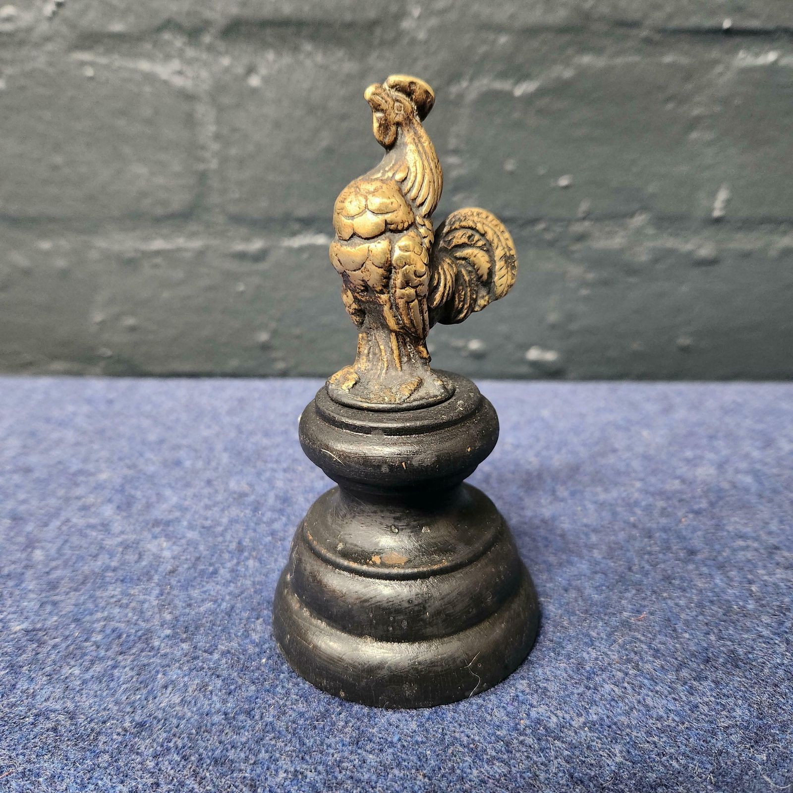 Brass Cockerel/Rooster Car Mascot