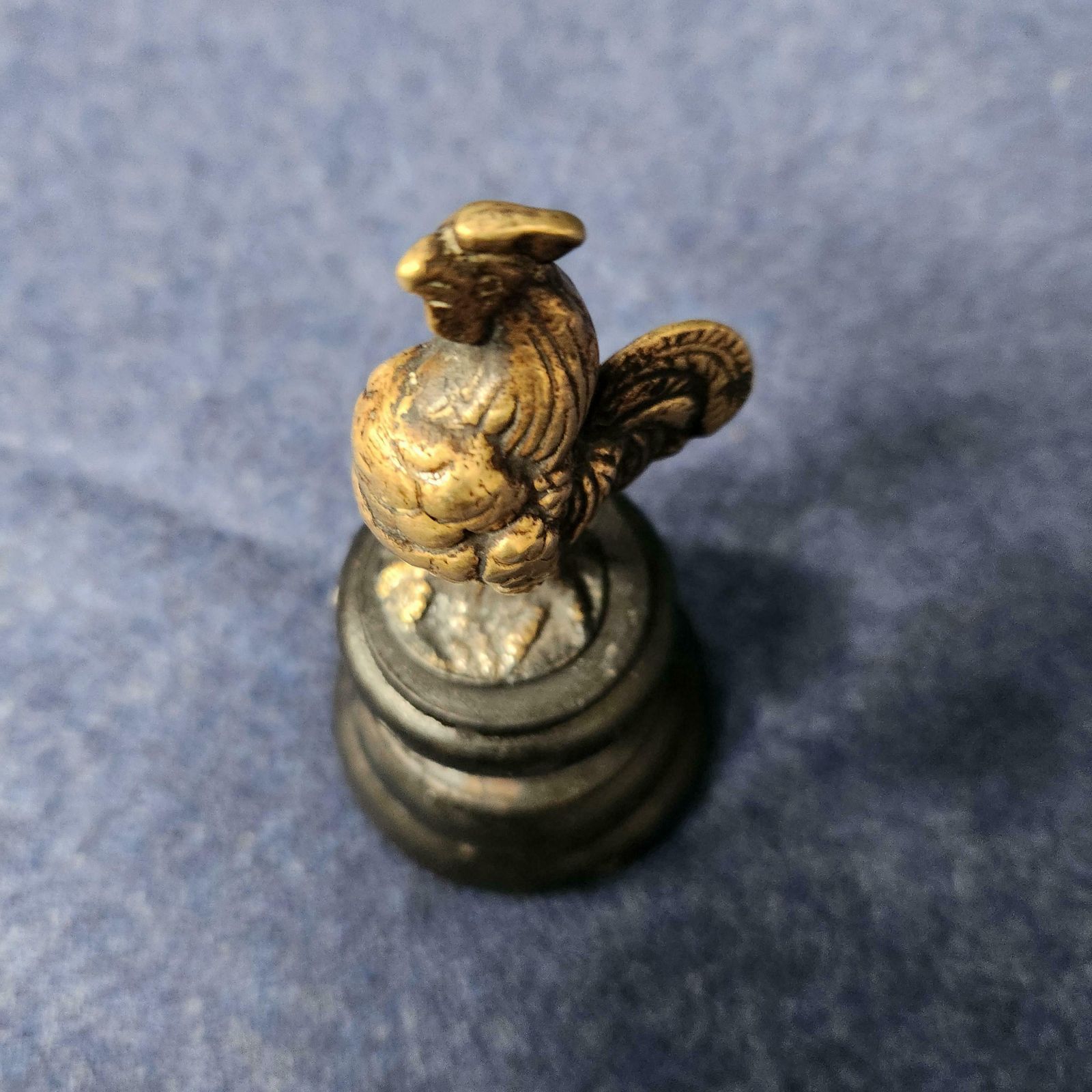 Brass Cockerel/Rooster Car Mascot photo buy