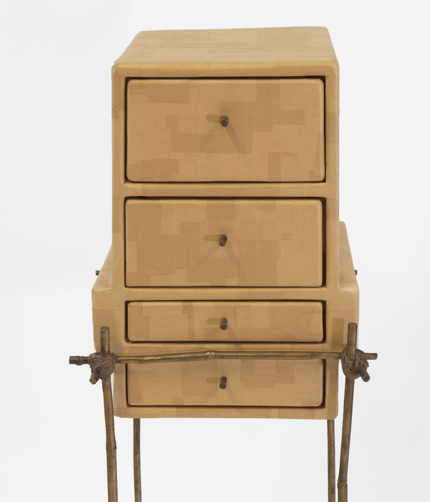 Studio Glithero Ad Hoc Cabinet On Gilt Bronze Bamboo Stand Les French Series 1 photo furniture