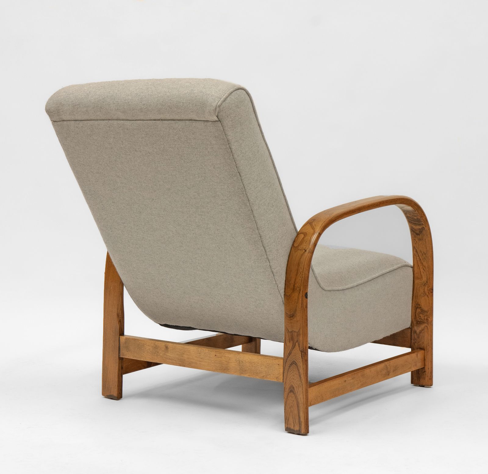 photo for sale Art Deco Lounge Chair Armchair Bute Wool Fabric