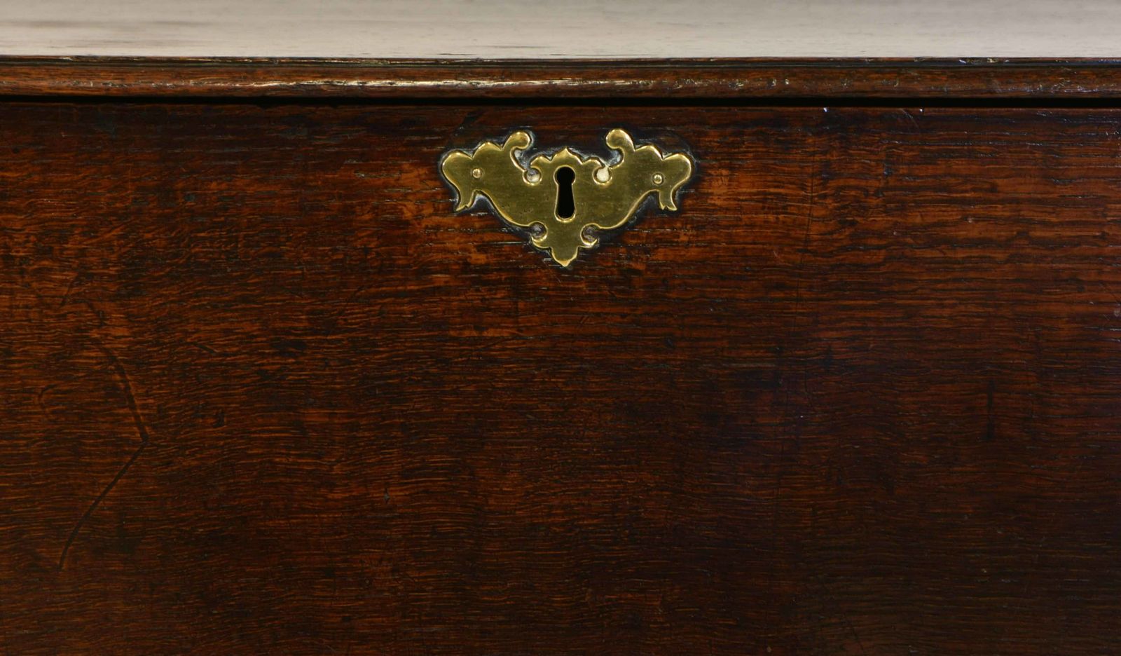 photo vinterior Antique Georgian Oak Blanket Chest On Stand With Drawers Circa 1750