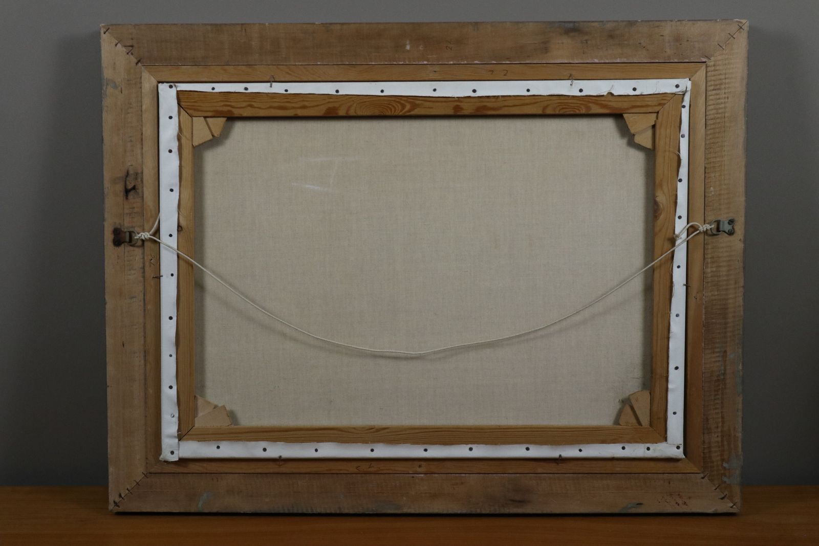 Art 'Rounding The Bend' By Neil Cawthorne (1936 2022) Framed Original Oil On Canvas Painting 1979 photo