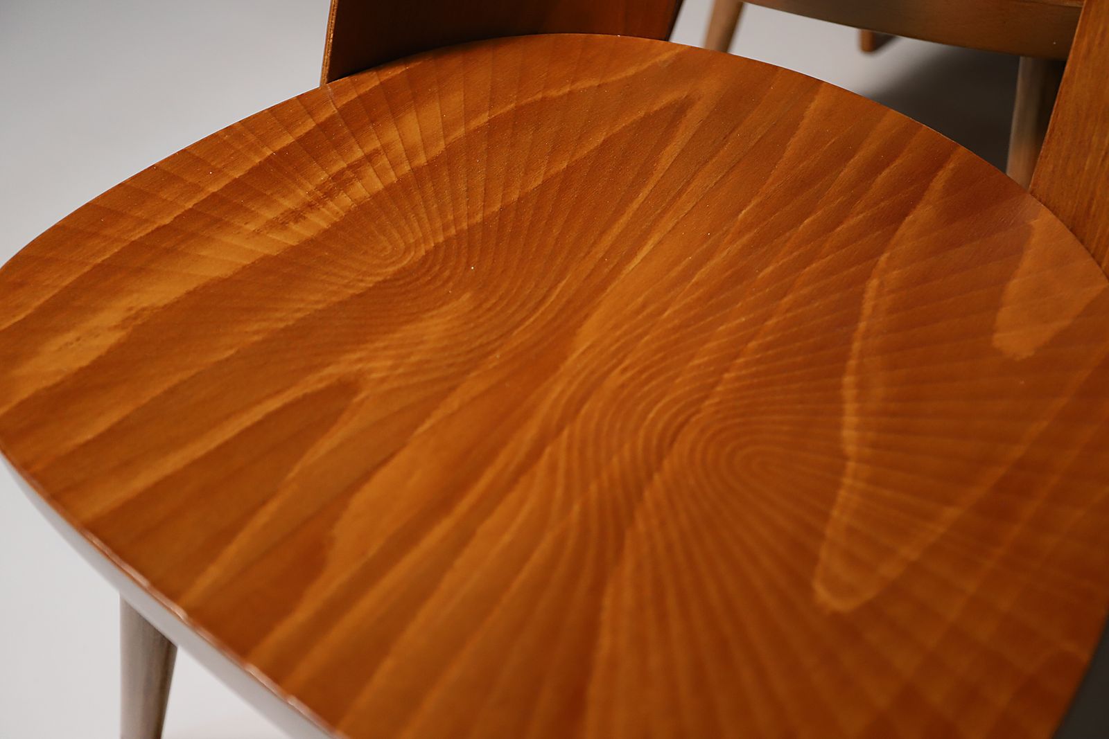 Fully Renovated Beech Wood Chairs By Antonín šuman, Czechoslovakia, Set Of 4 photo for sale