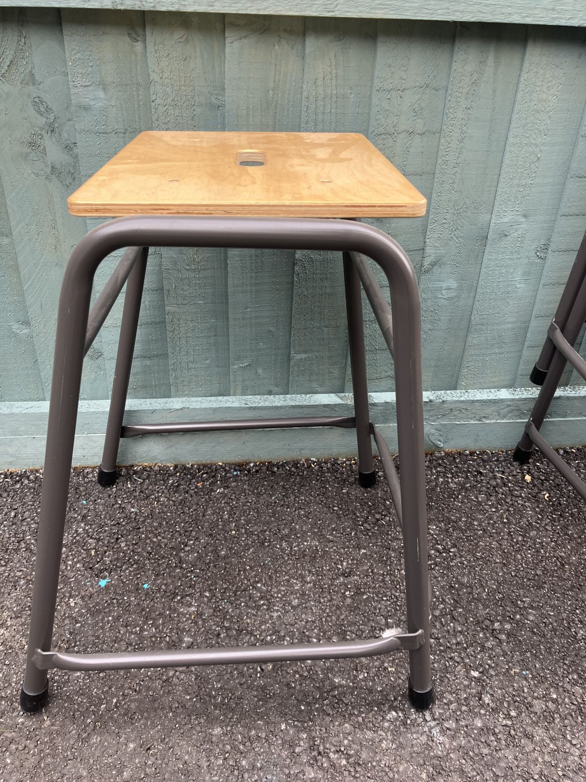 3 X Science Laboratory School Engineers Stools By Remploy Late Vintage photo vinterior