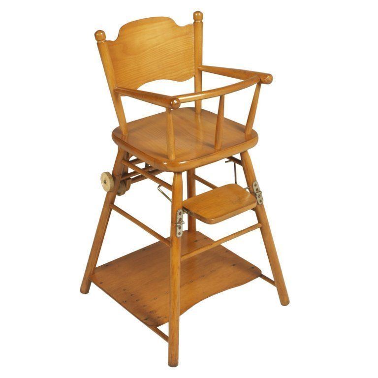 Mid Century Modern Italian Childs Chair Circa 1950s Beechwood, Polished To Oil