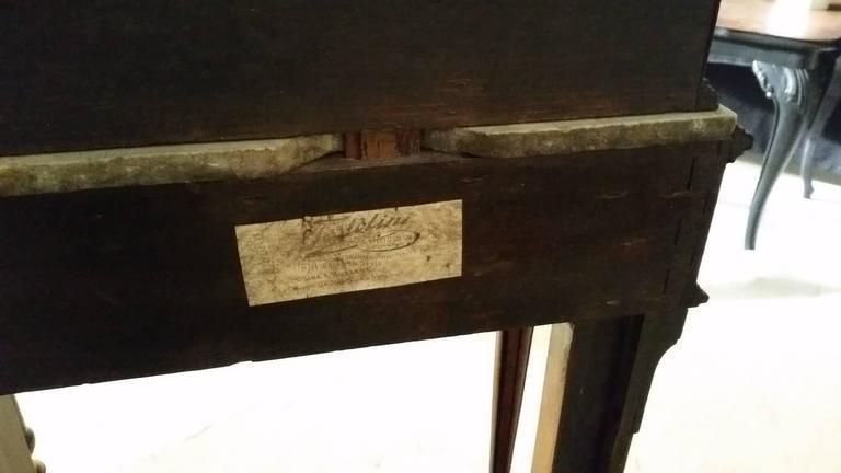 Salviati, Testolini 19th Century Venetian Console Art Nouveau photo vintage