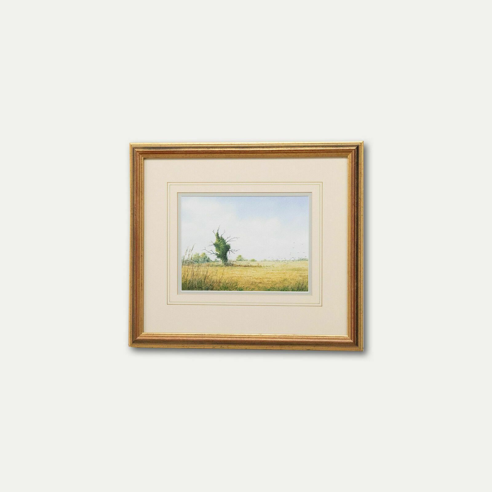 Ken Walton 20th Century Watercolour, Upper Guist, Norfolk photo buy